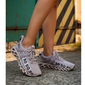 Just So So Purple Womens Running Sneakers - Size 8.5